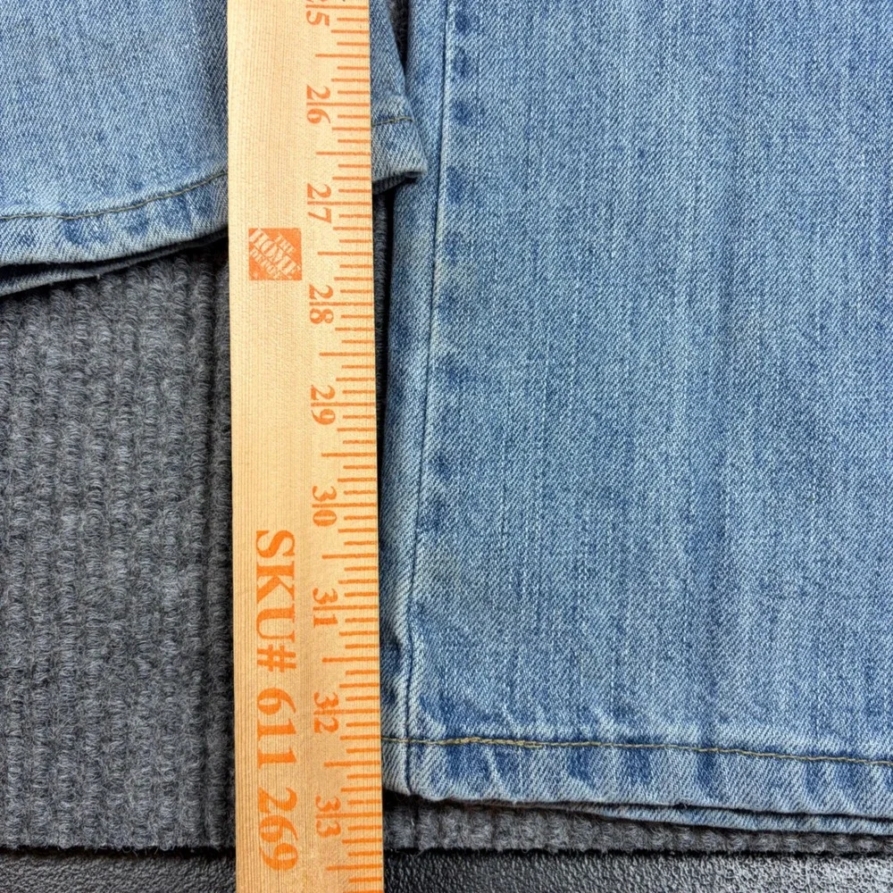 Wrangler Jeans 34x34 Retro Relaxed Bootcut Light Wash WRT20CR Denim - Picture 7 of 9